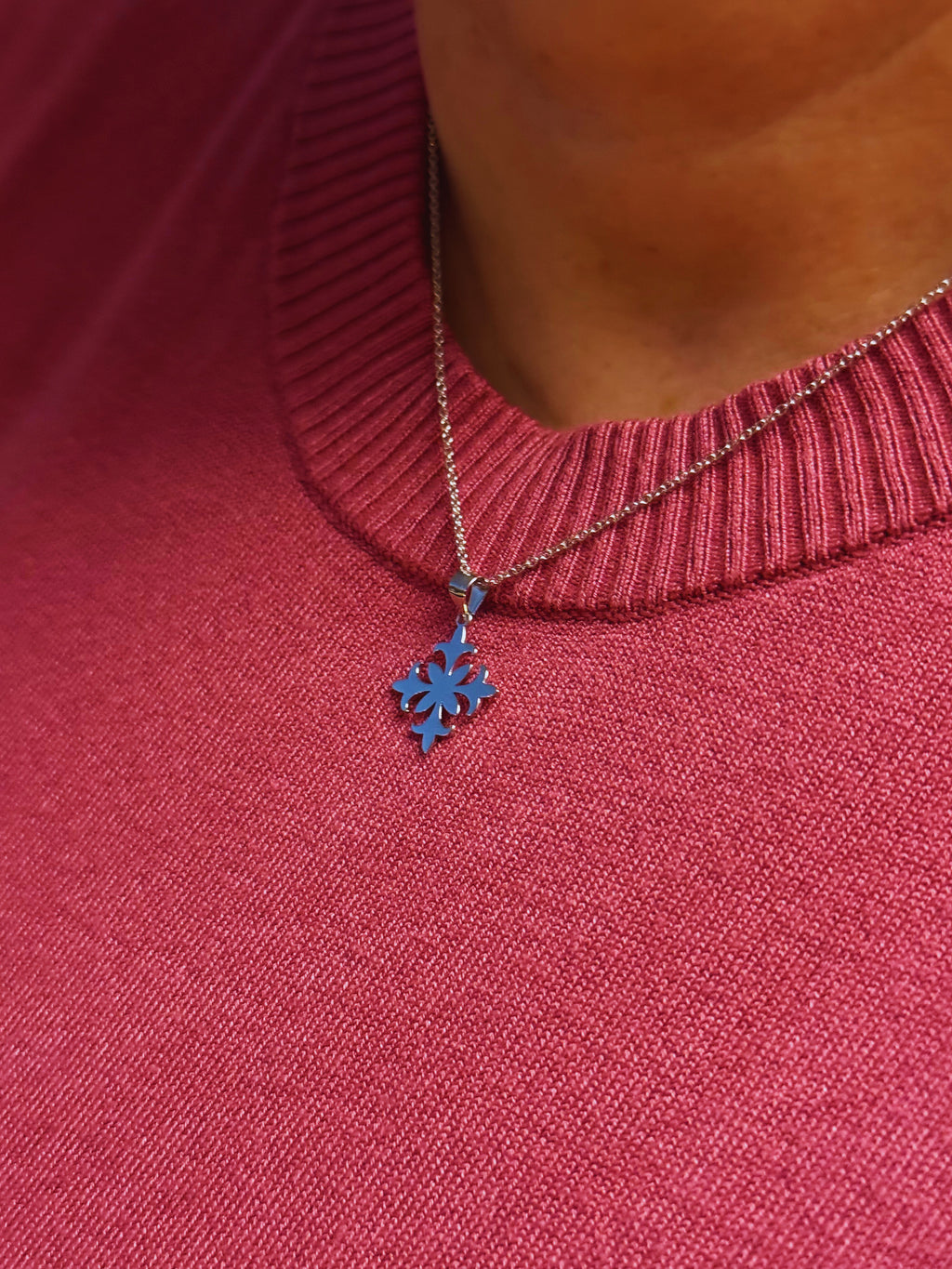 Fleur de Lis Kreuz | Silber 925