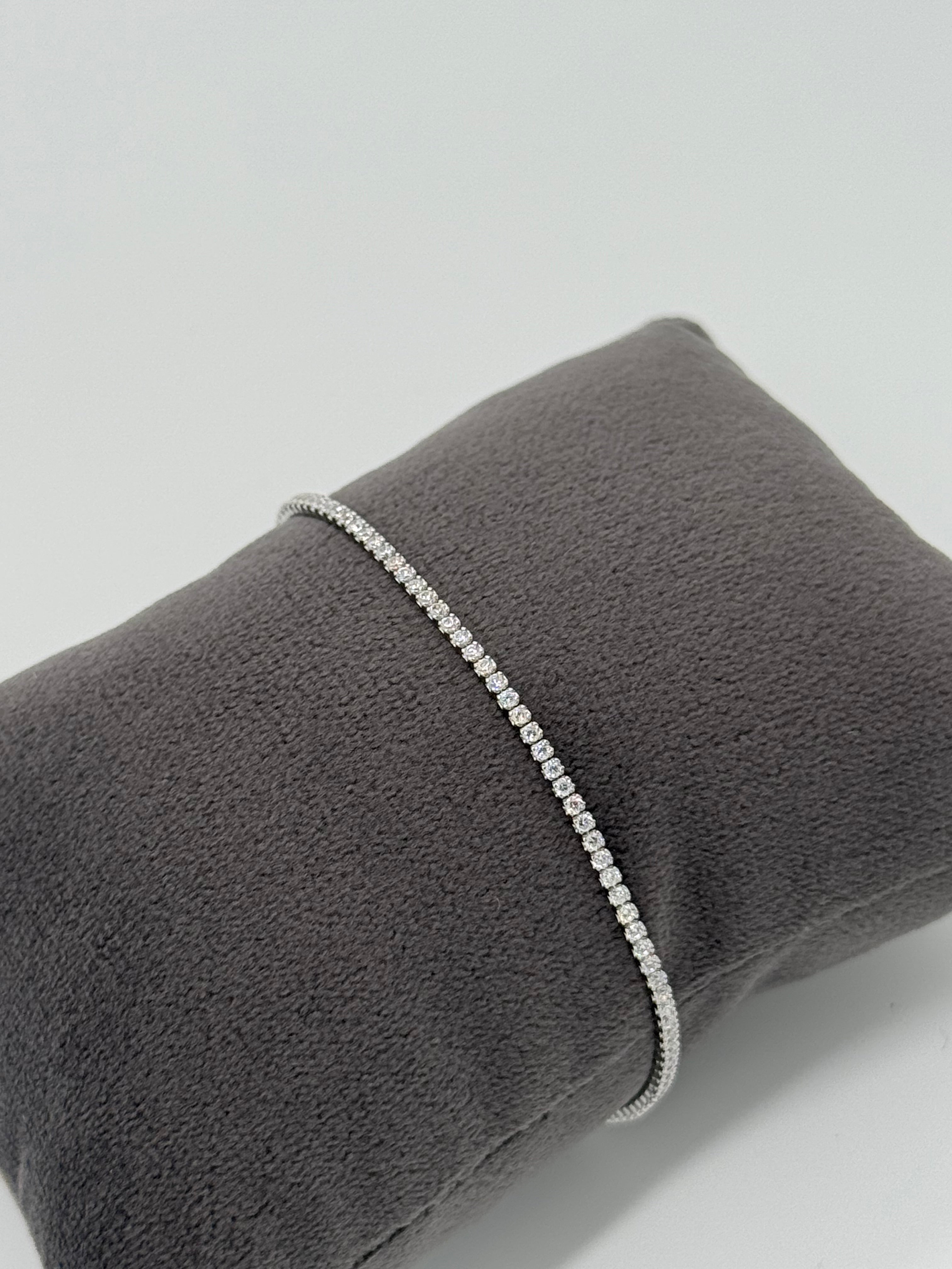 Tennisarmband 925 Silber - Freiheit
