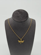 Goldene Libelle | Silber 925