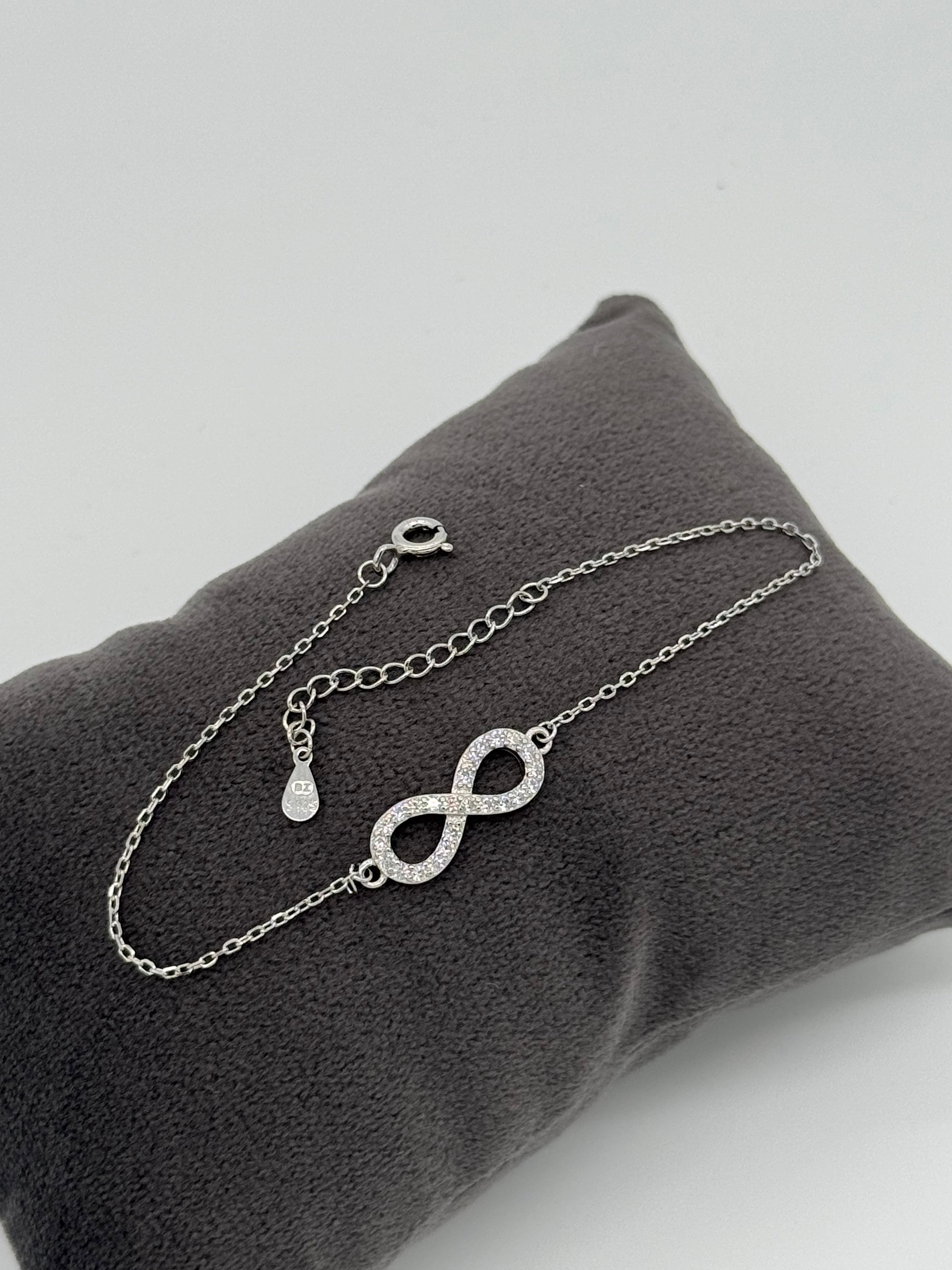 Armband 925 Silber - Unendlichkeit