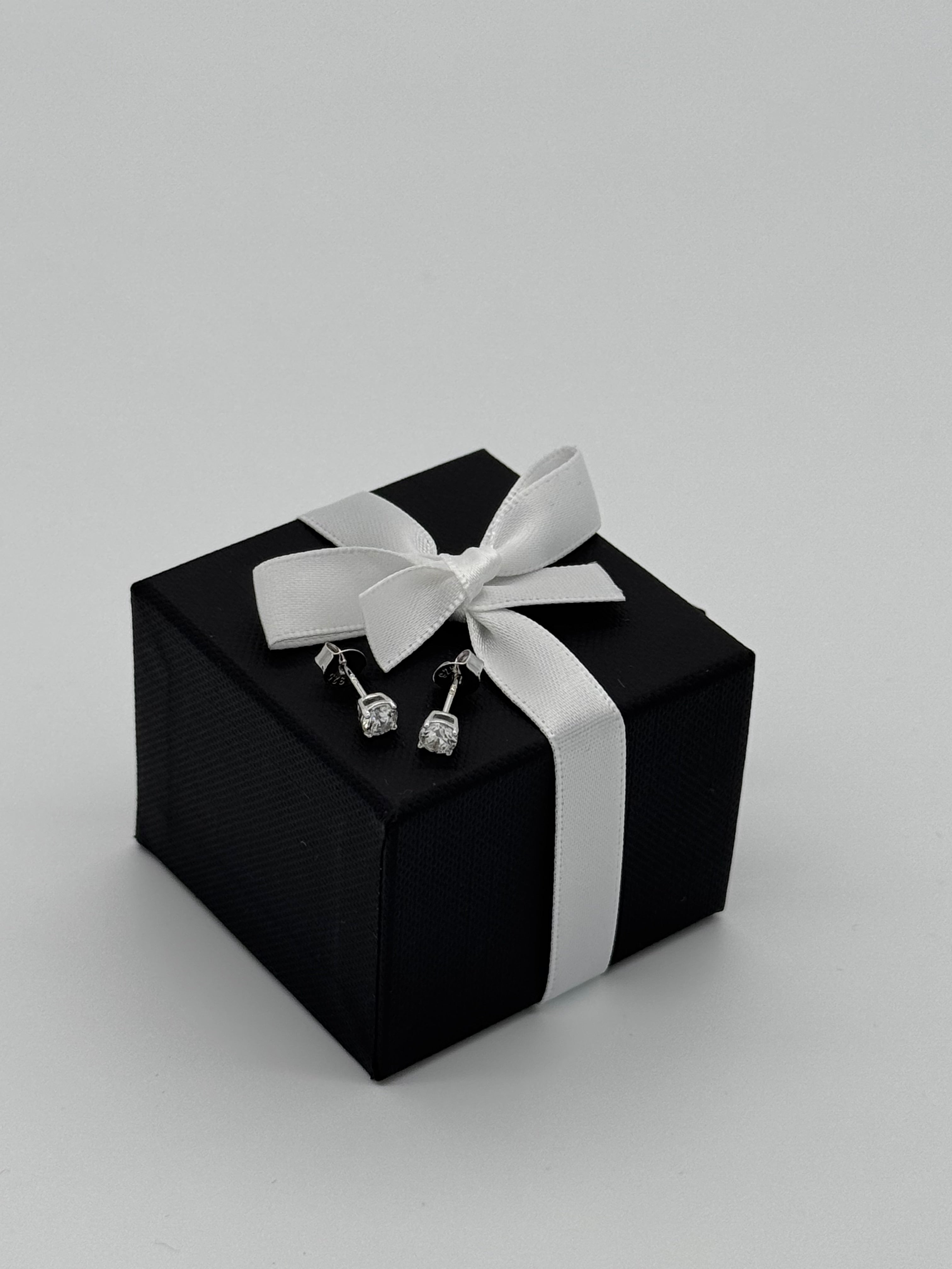 Ohrstecker Silber 925 - Eleganz 4mm