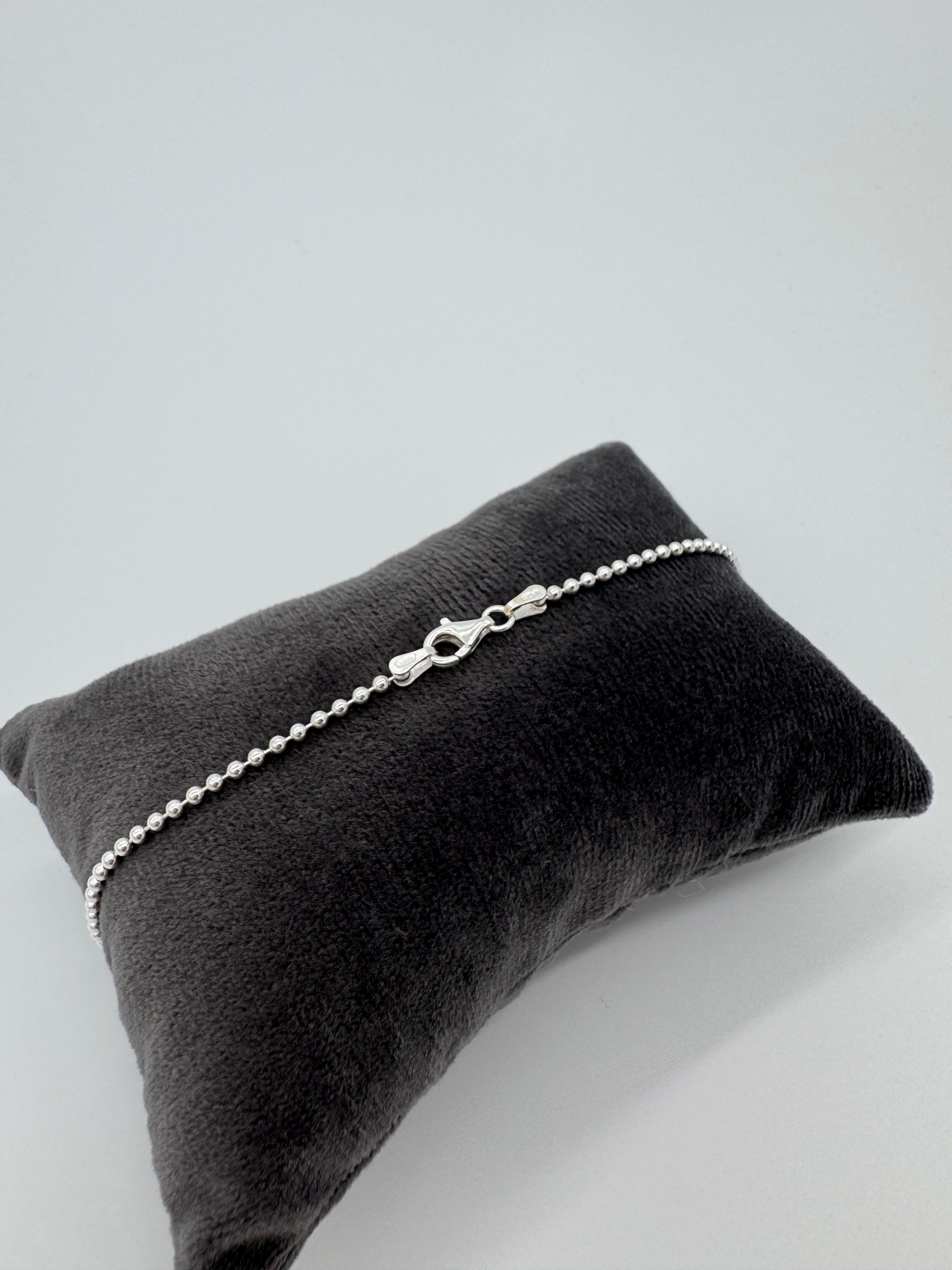 Kugelkette Silber 925 - verspielt