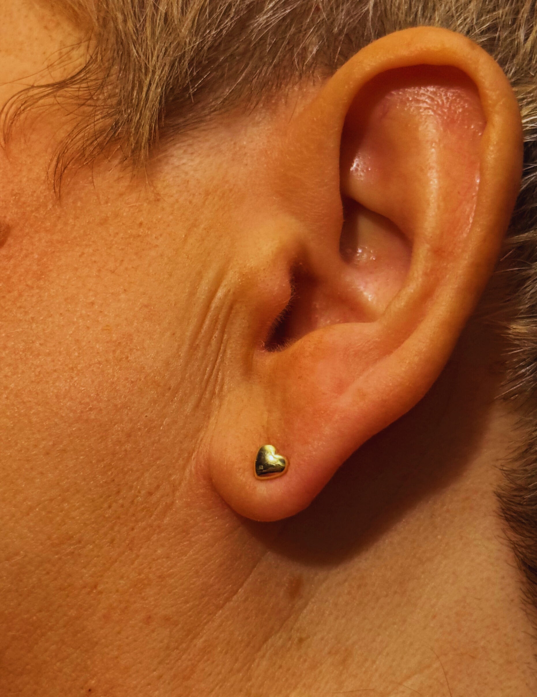 Runde Herzen | Collier und Ohrstecker