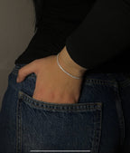 Tennisarmband 925 Silber - Freiheit