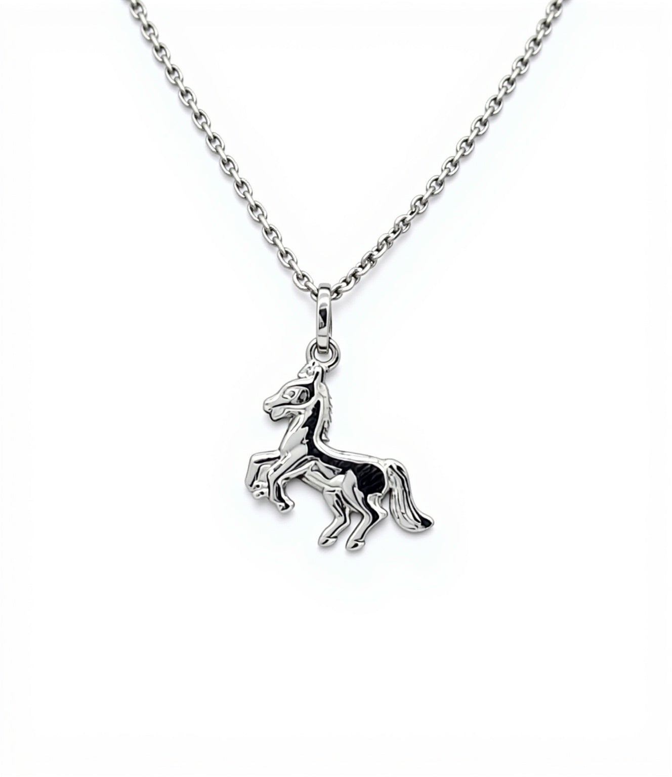 Pferd -> Silberkette | Silber 925