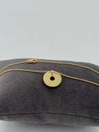 Goldener Donut | Silber 925