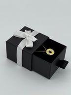 Goldener Donut | Silber 925