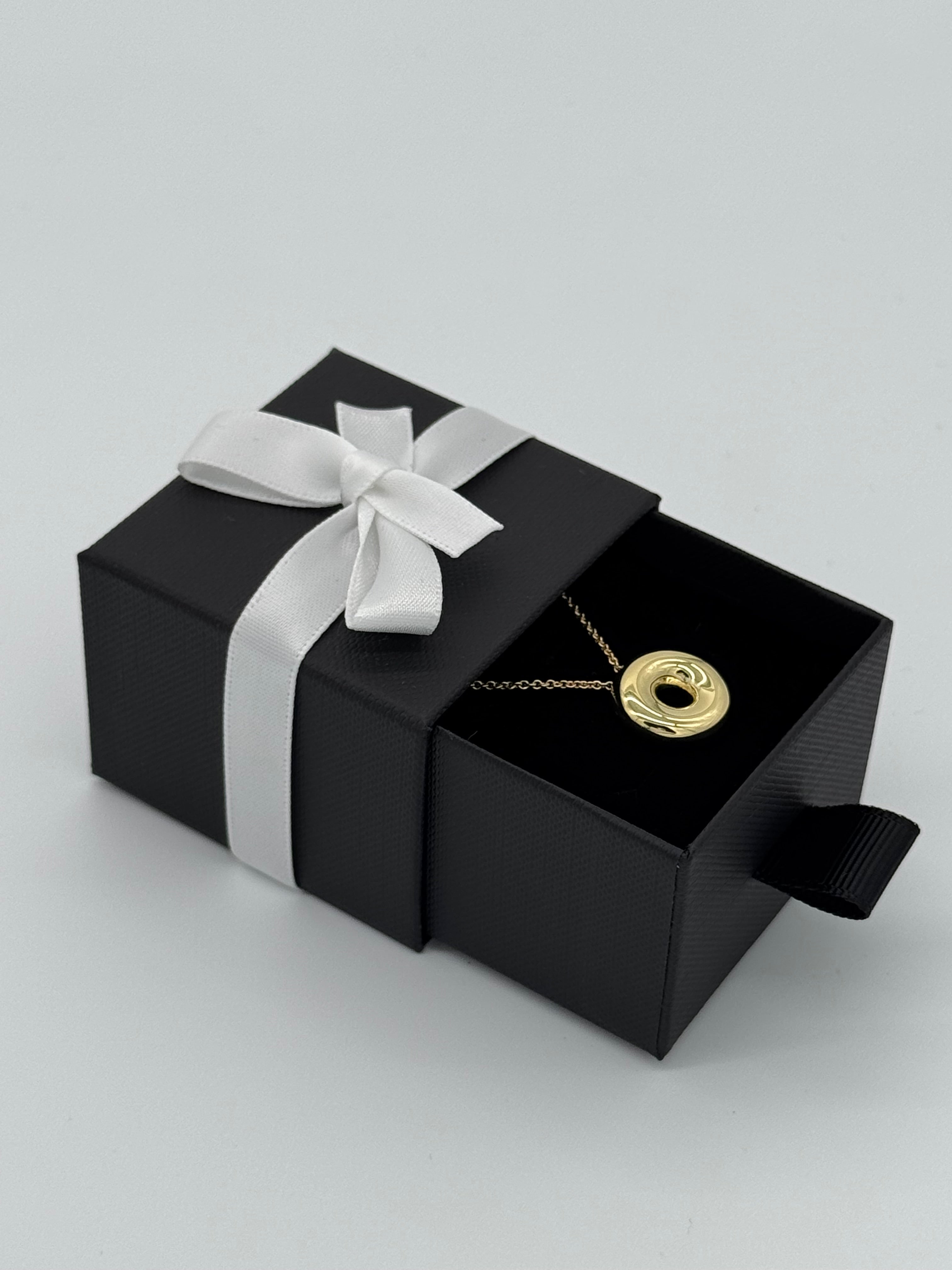 Goldener Donut | Silber 925