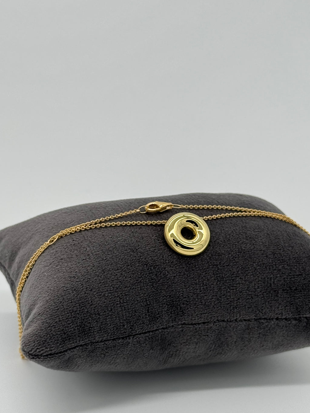 Goldener Donut | Silber 925