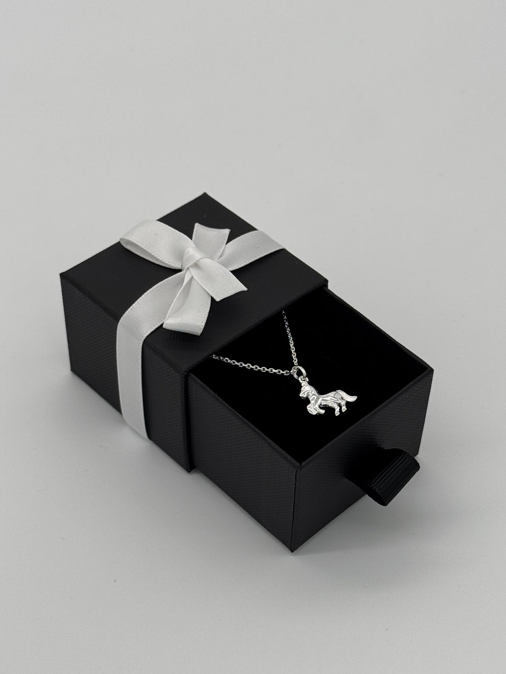 Pferd -> Silberkette | Silber 925