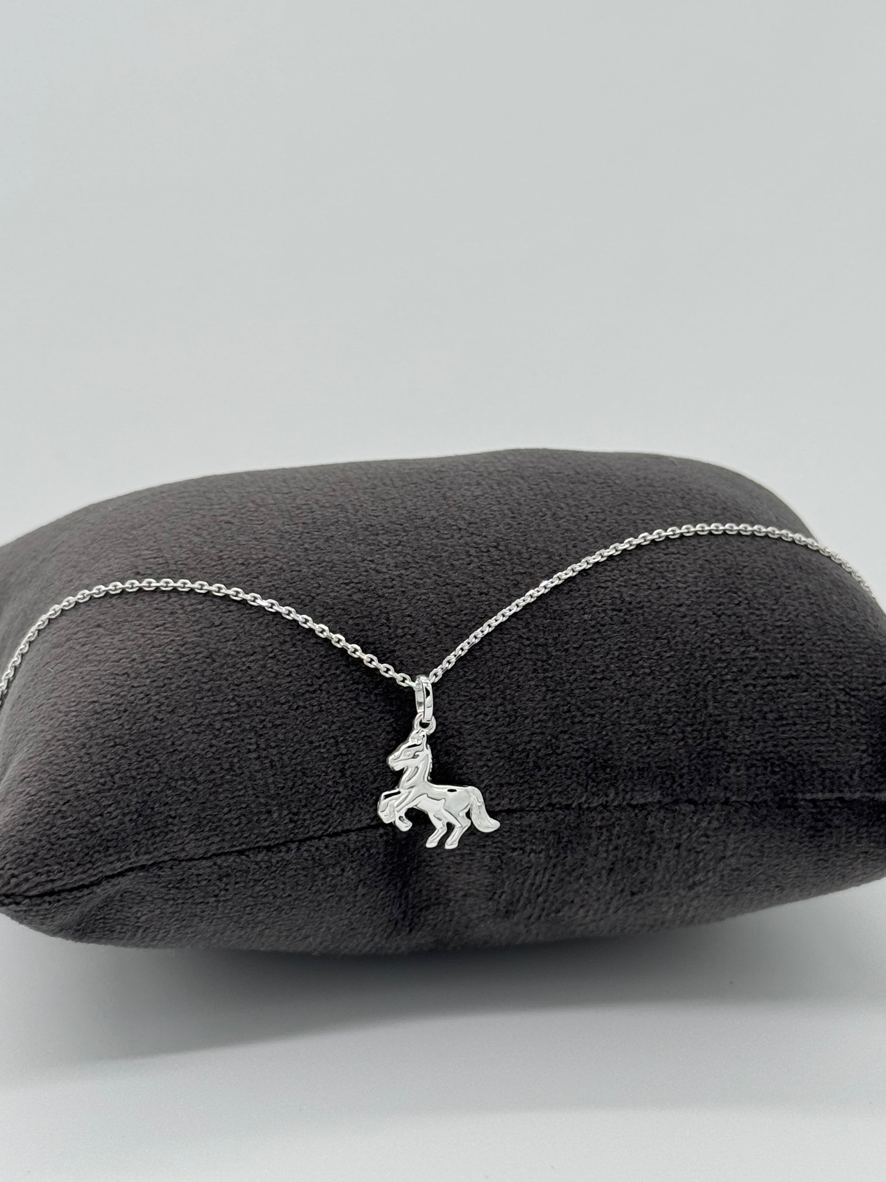 Pferd -> Silberkette | Silber 925