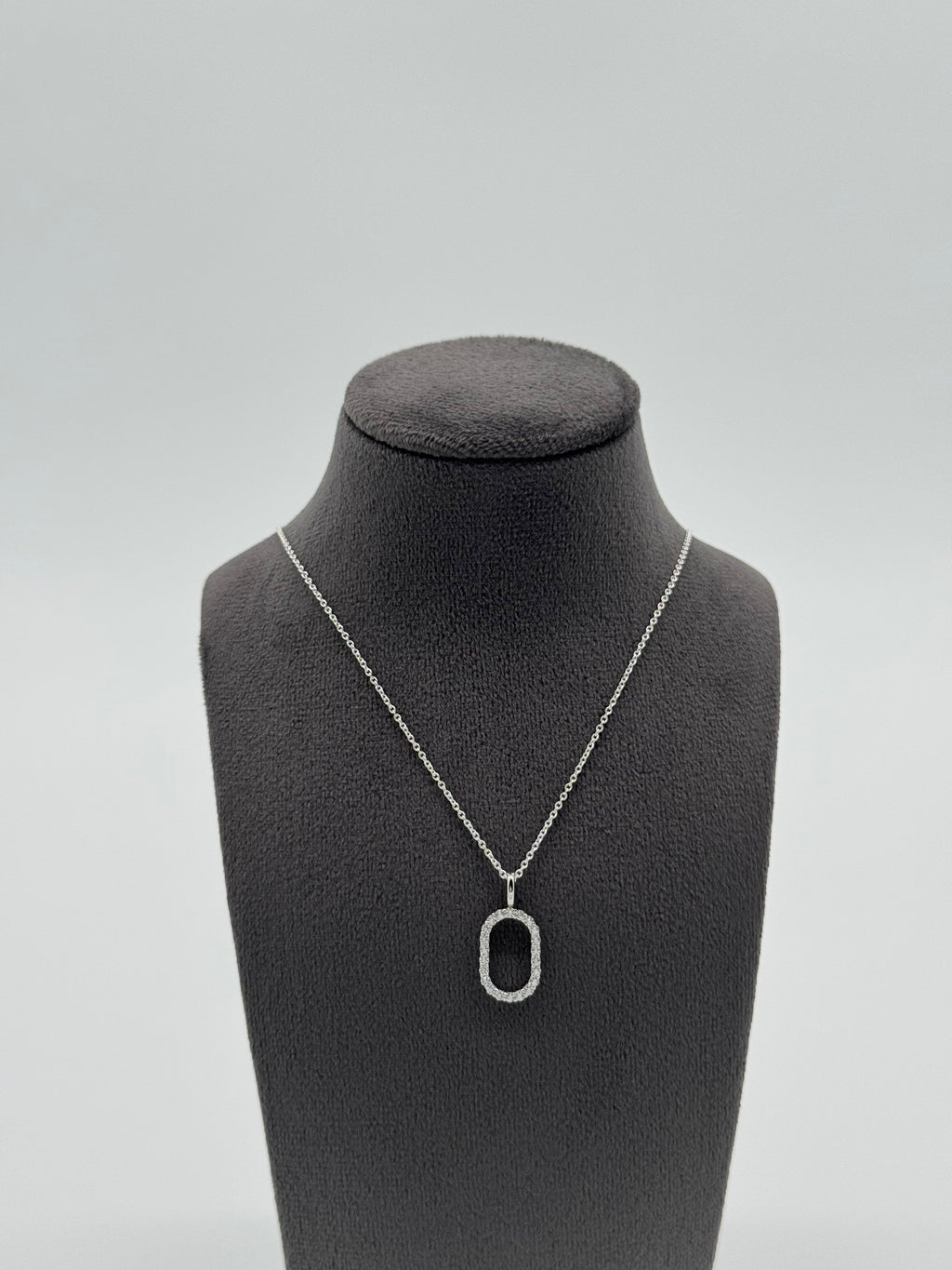 Collier Silber 925 - Eleganz 22 Steine