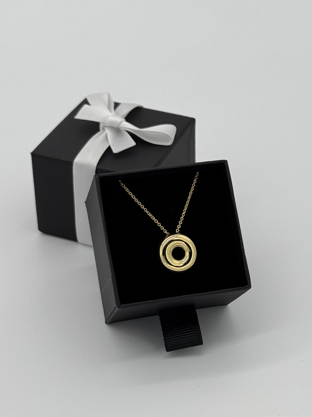 Goldener Donut | Silber 925