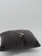 Collier mit edler Anhängerkombination - Oliver Baguette Stein, Perle, Herz