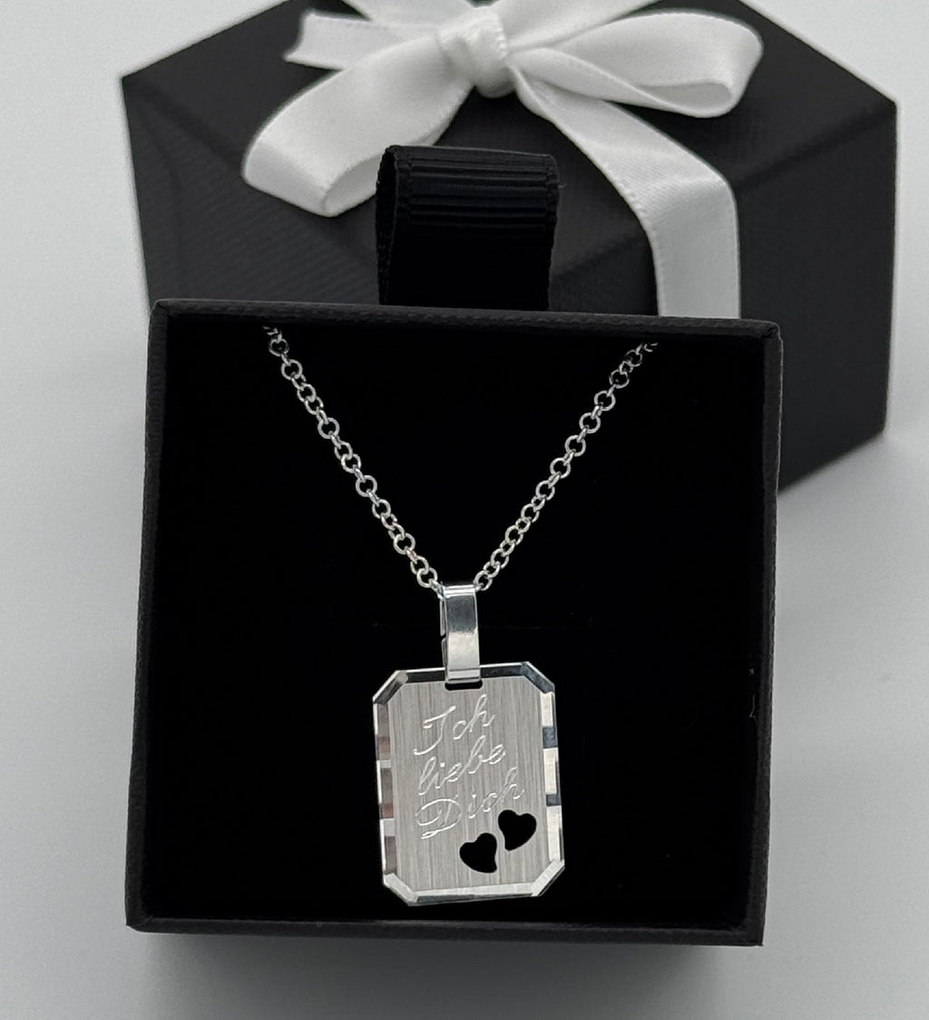 Ich Liebe Dich Kette | 925 Silber