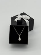 Zeitloses Perlencollier in 925 Silber