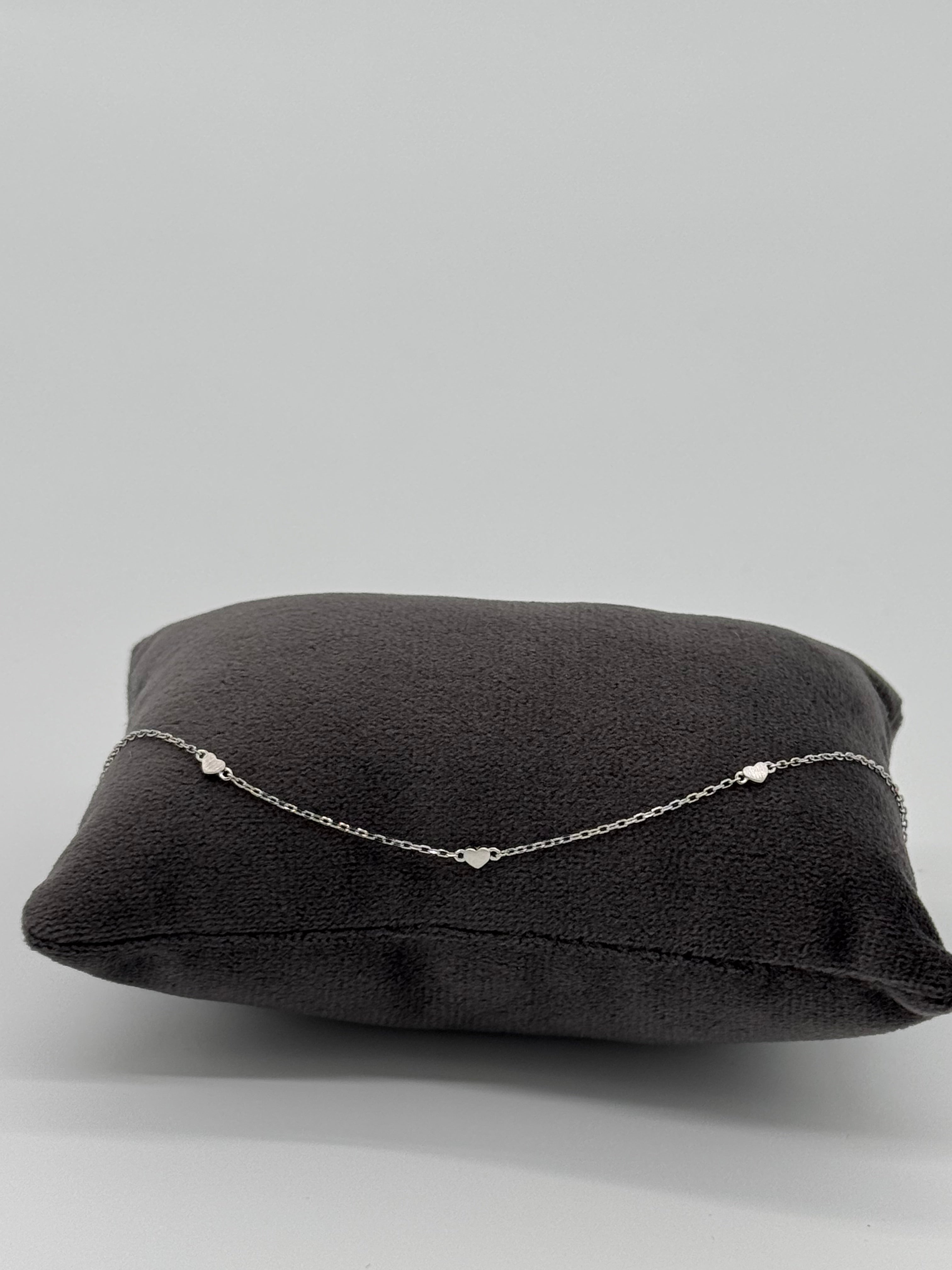 Collier mit 3 Herzen |Silber 925