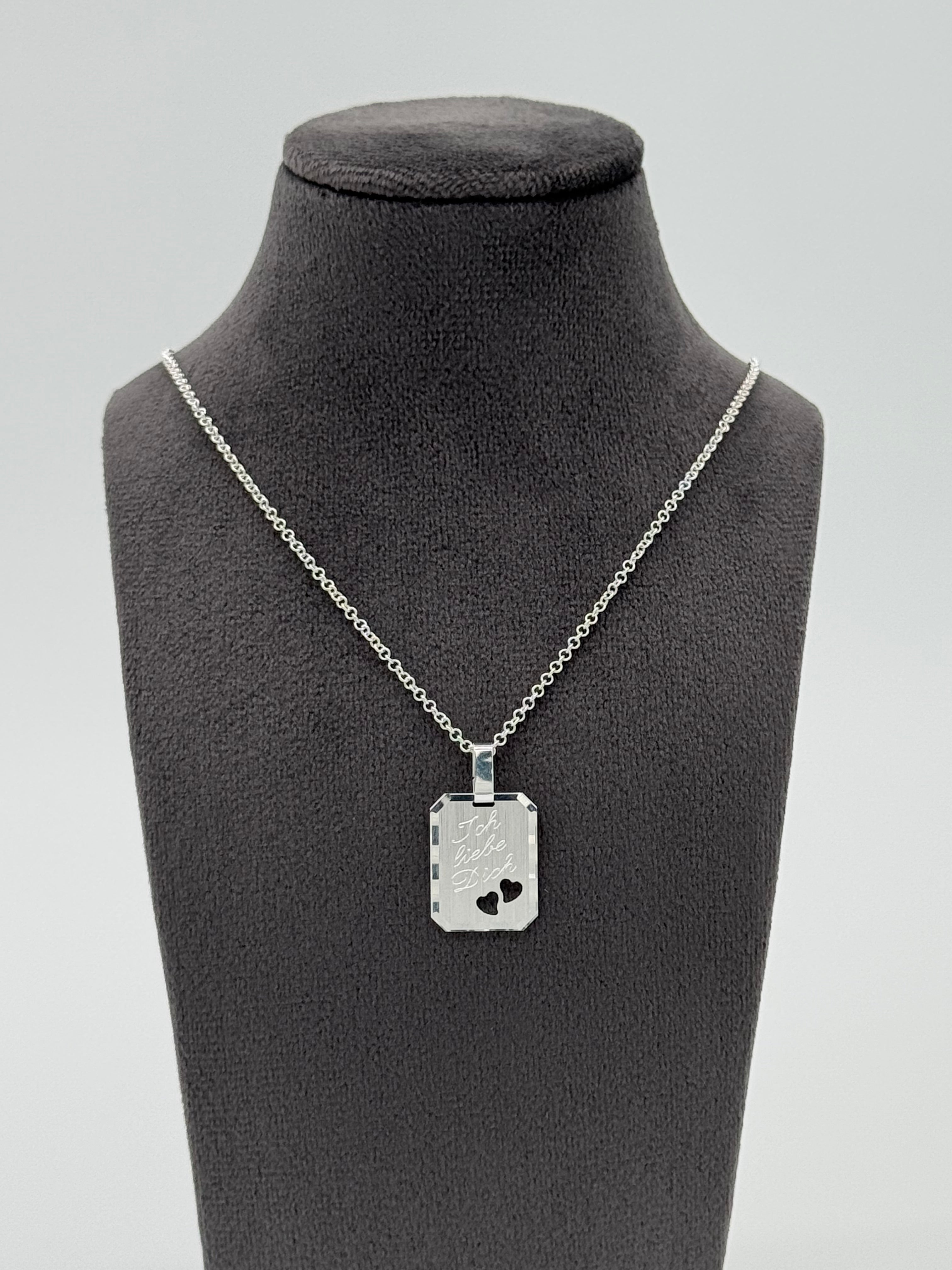 Ich Liebe Dich Kette | 925 Silber