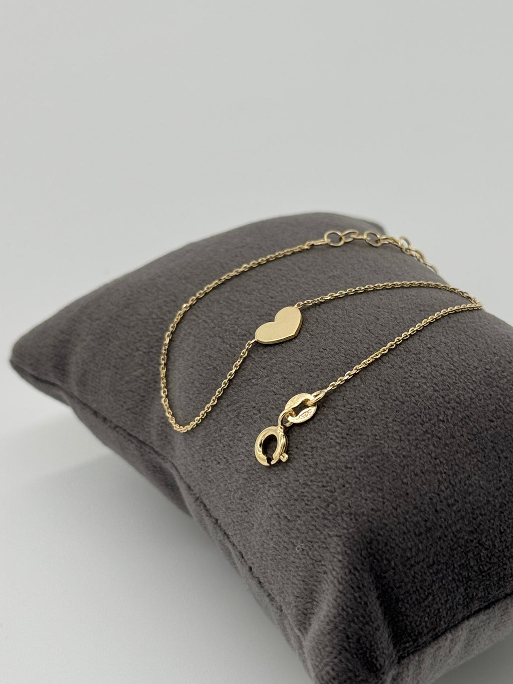 Goldenes Armband Herz | Silber vergoldet