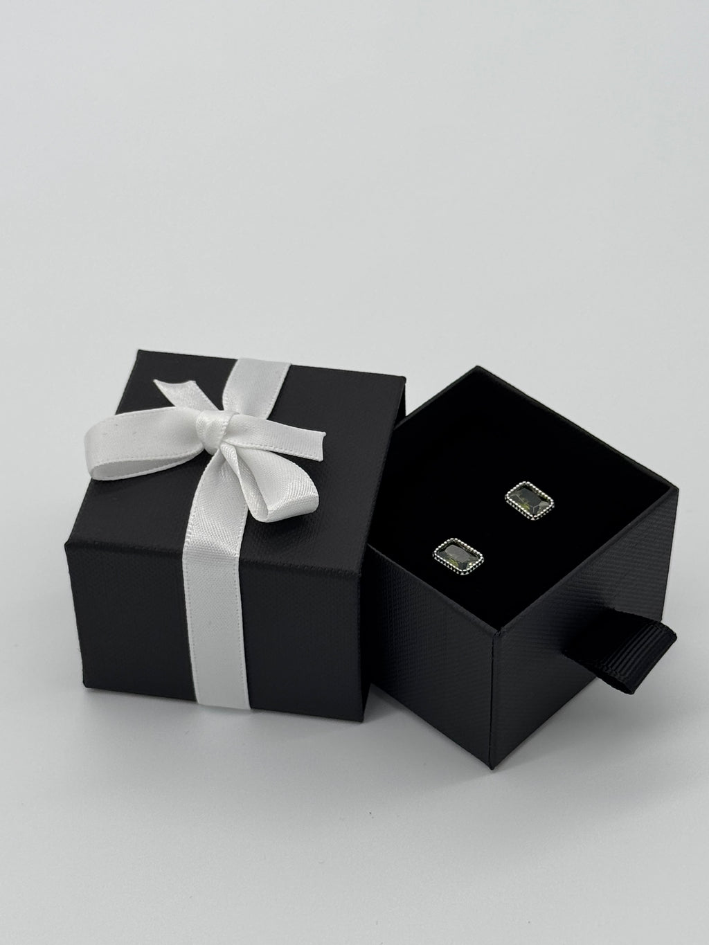 Ohrringe Silber 925 - Oliver Baguette Stein