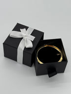 Goldenes Doppelpanzerarmband flach | Silber vergoldet