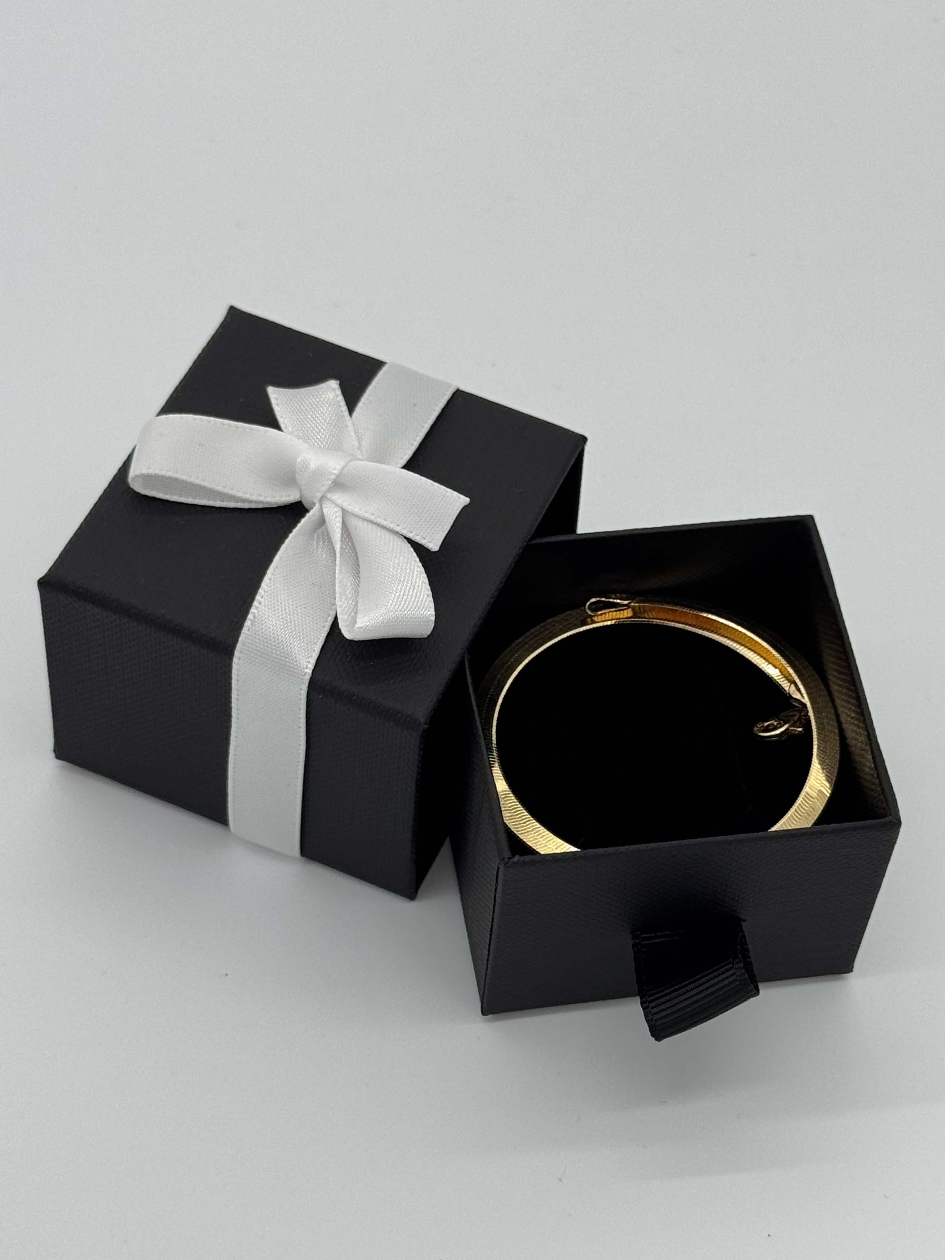 Goldenes Doppelpanzerarmband flach | Silber vergoldet