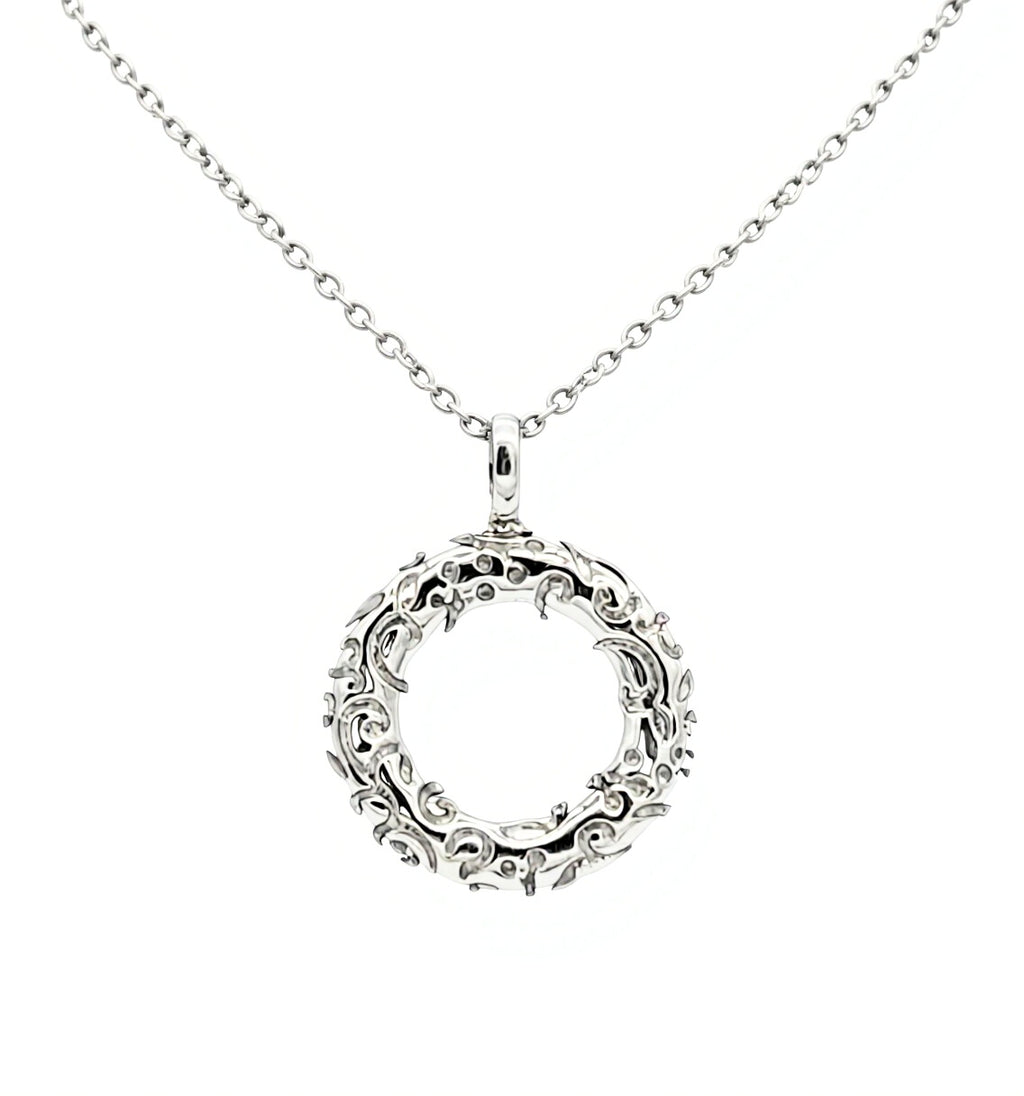 Circle Collier – Zeitlose Eleganz in Silber
