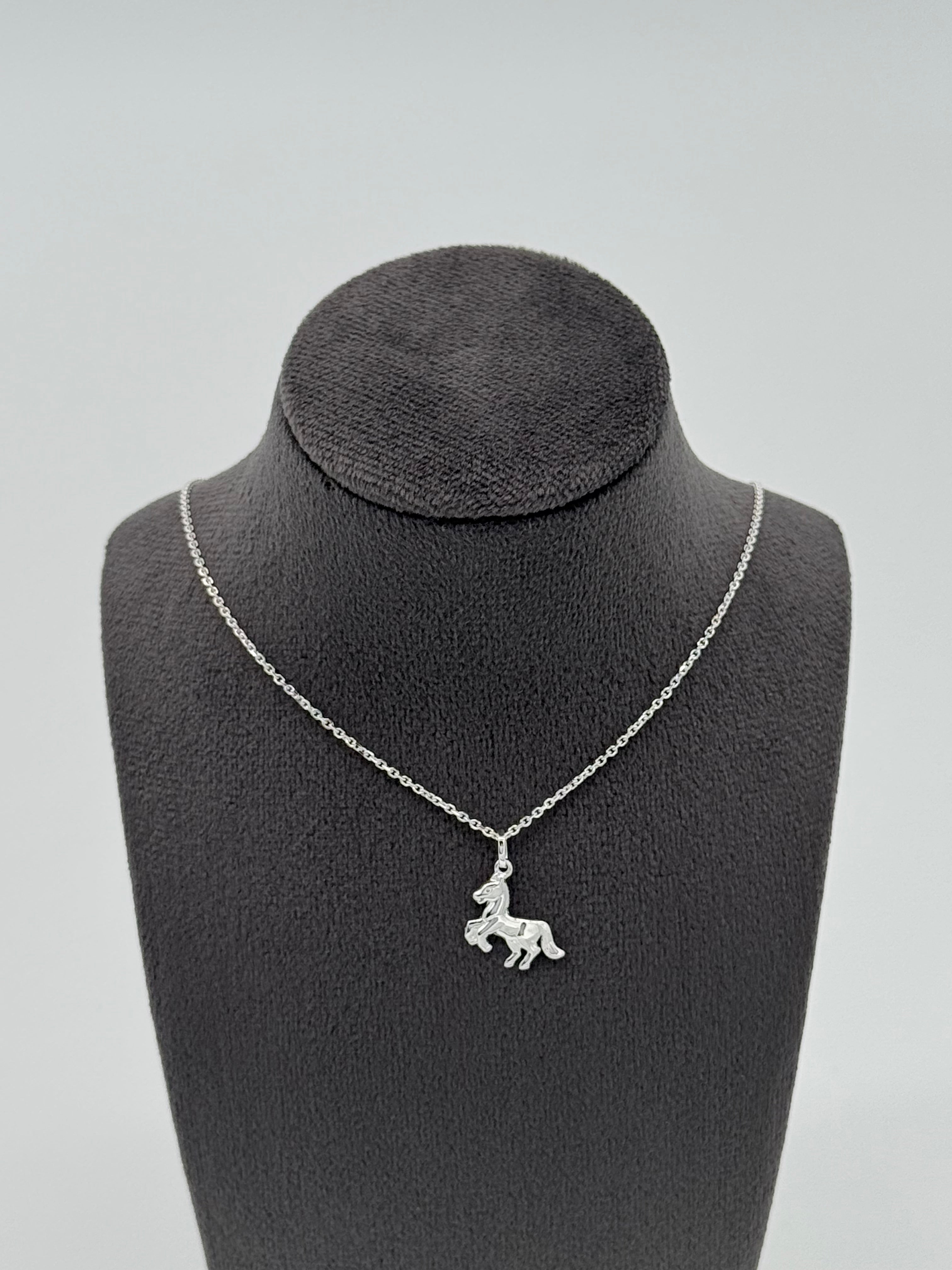 Pferd -> Silberkette | Silber 925