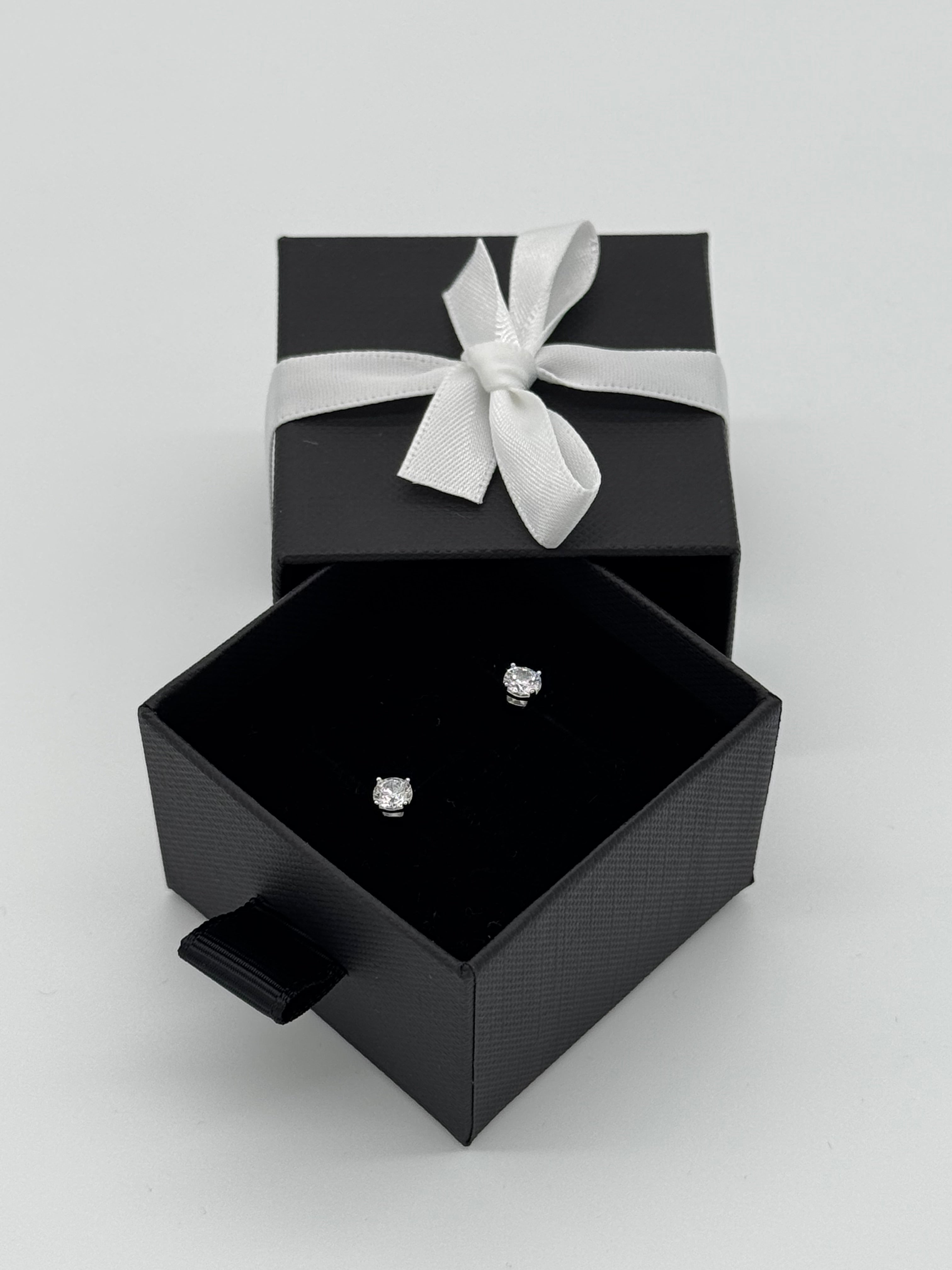 Ohrstecker Silber 925 - Eleganz 4mm