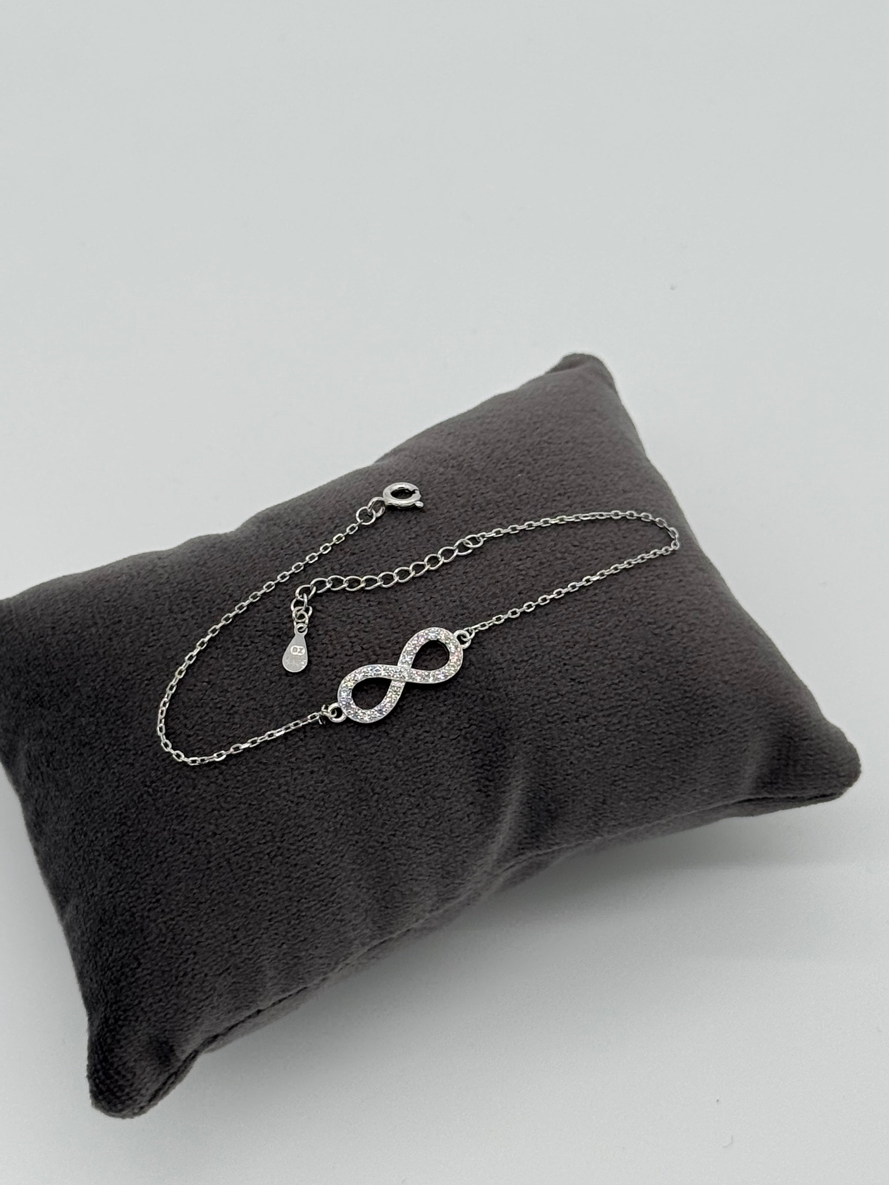 Armband 925 Silber - Unendlichkeit