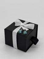 Ohrstecker 925 Silber - Aqua Mare