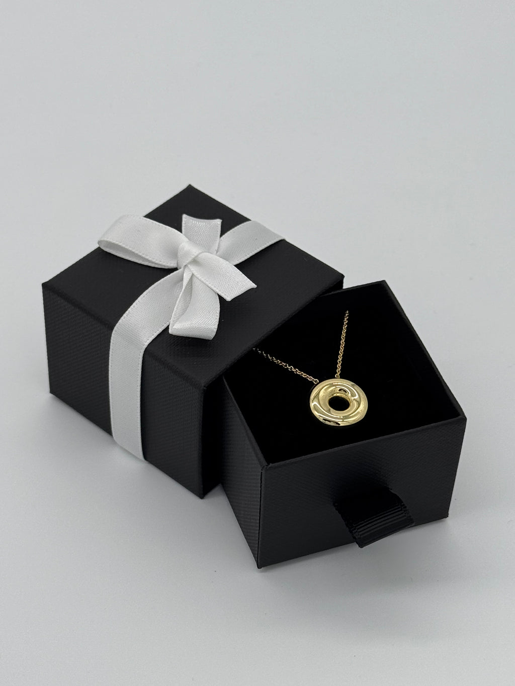 Goldener Donut | Silber 925