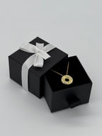 Goldener Donut | Silber 925