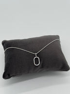 Collier Silber 925 - Eleganz 22 Steine