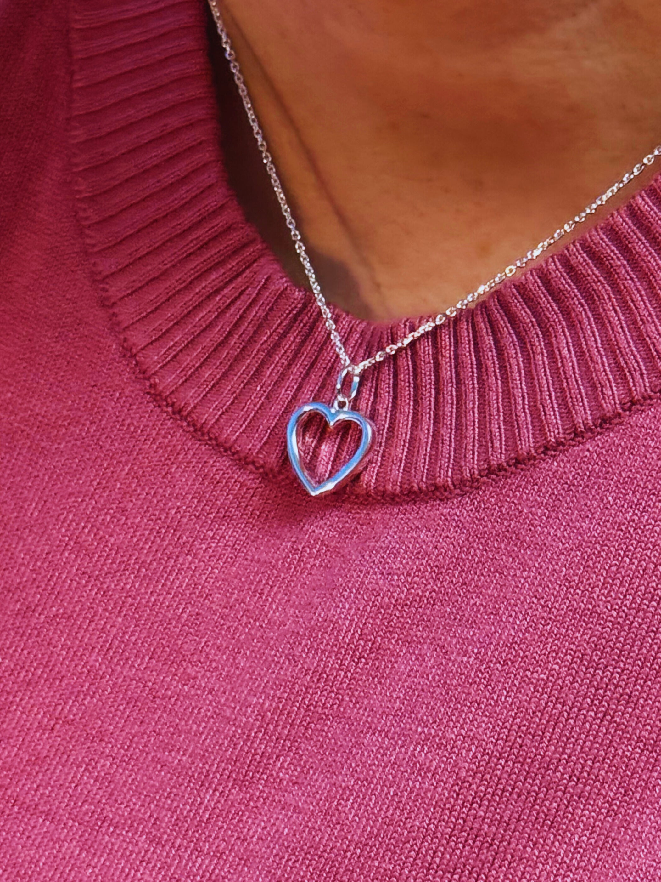 Herz Collier aus 925 Silber ❤️✨