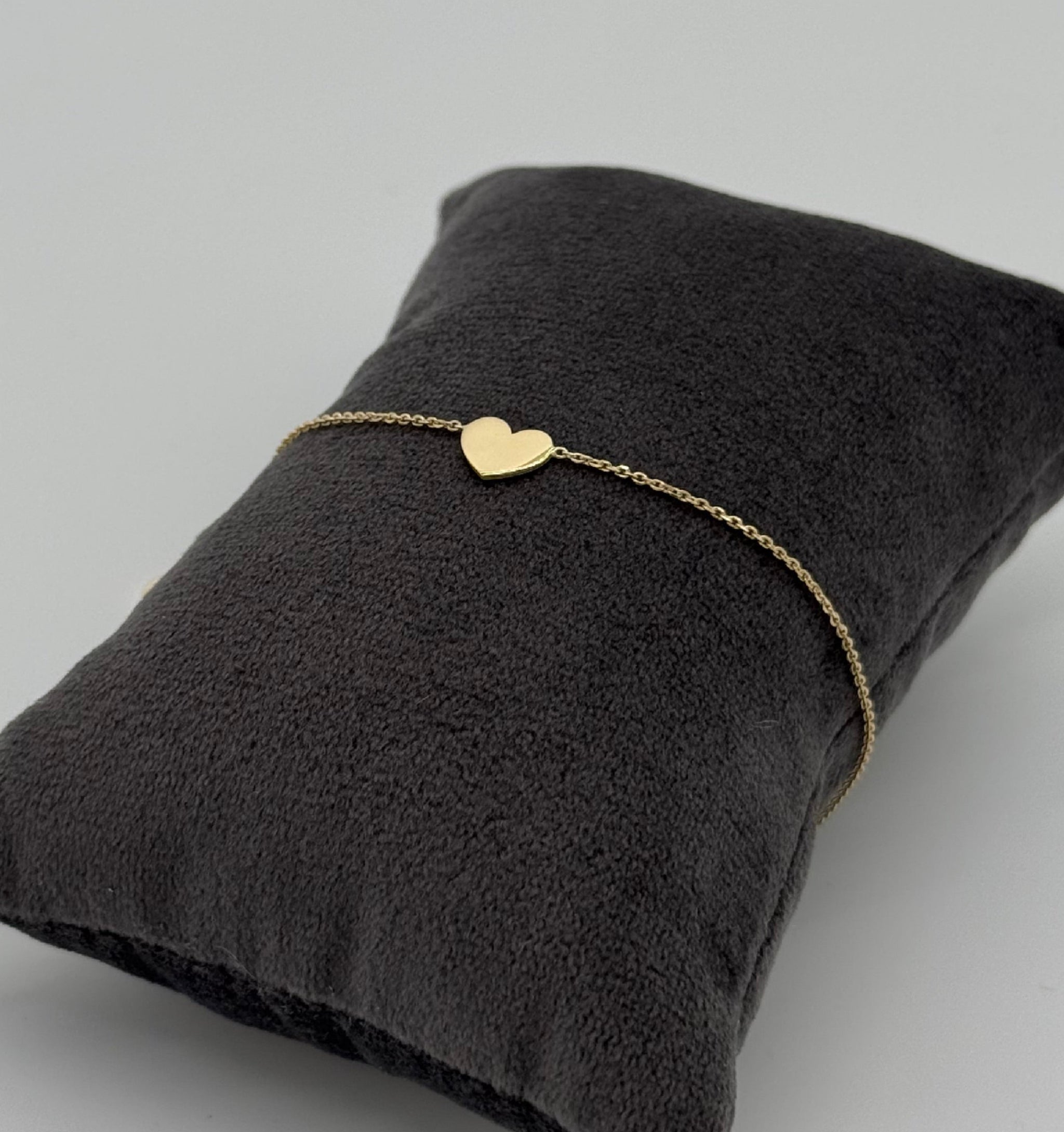 Goldenes Armband Herz | Silber vergoldet