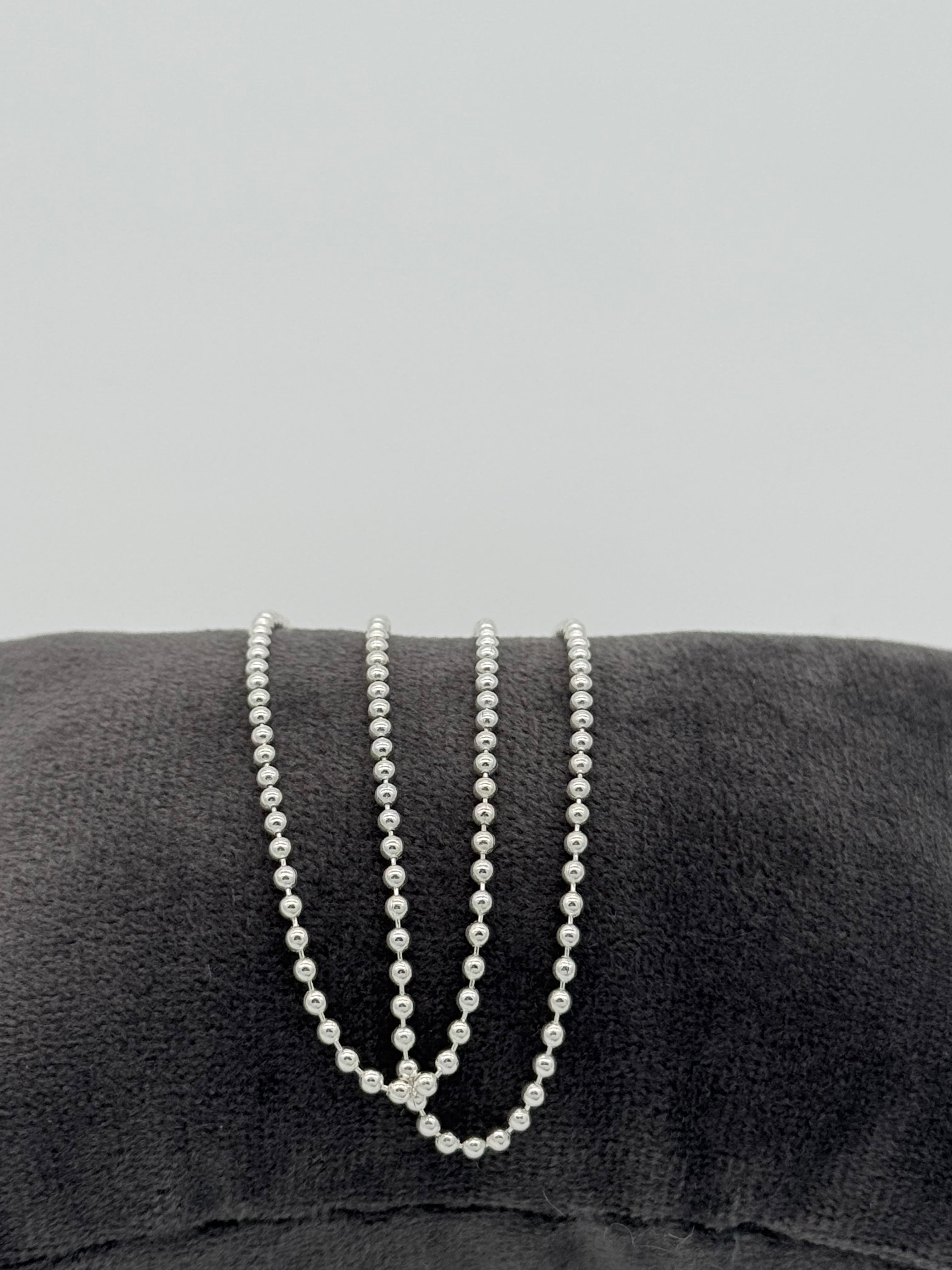 Kugelkette Silber 925 - verspielt