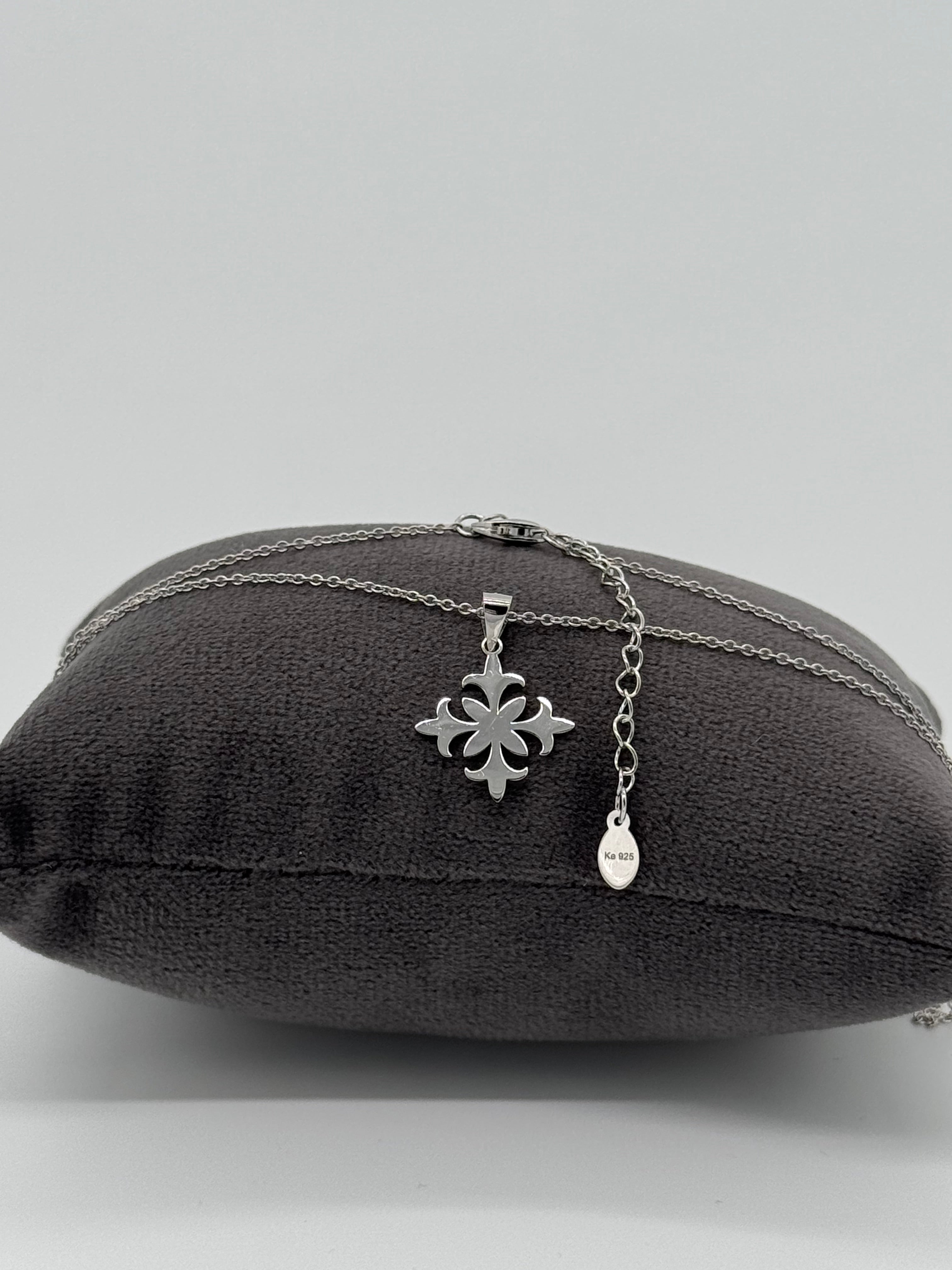 Fleur de Lis Kreuz | Silber 925