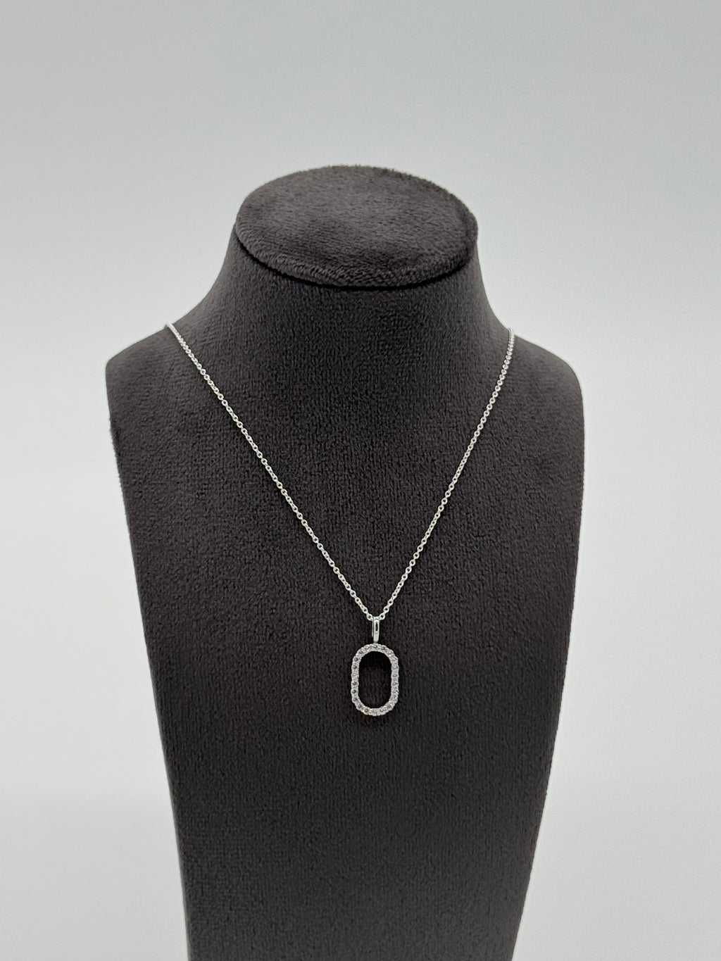 Collier Silber 925 - Eleganz 22 Steine