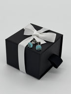 Ohrstecker 925 Silber - Aqua Mare