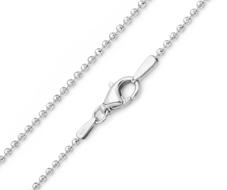 Kugelkette Silber 925 - verspielt