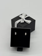 Ohrstecker Baguetteform | Silber vergoldet