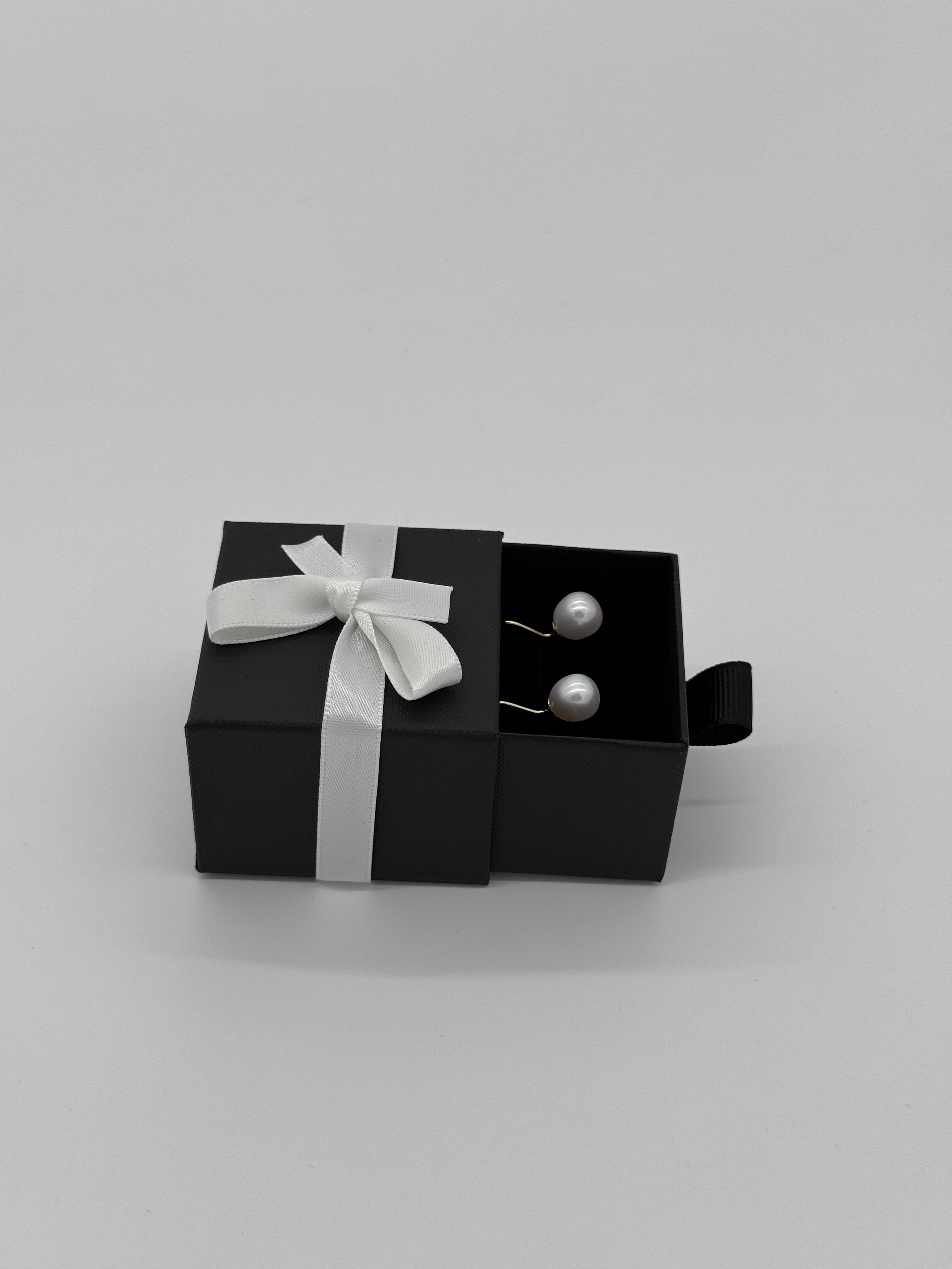 Ohrhänger mit Perle | Silber vergoldet