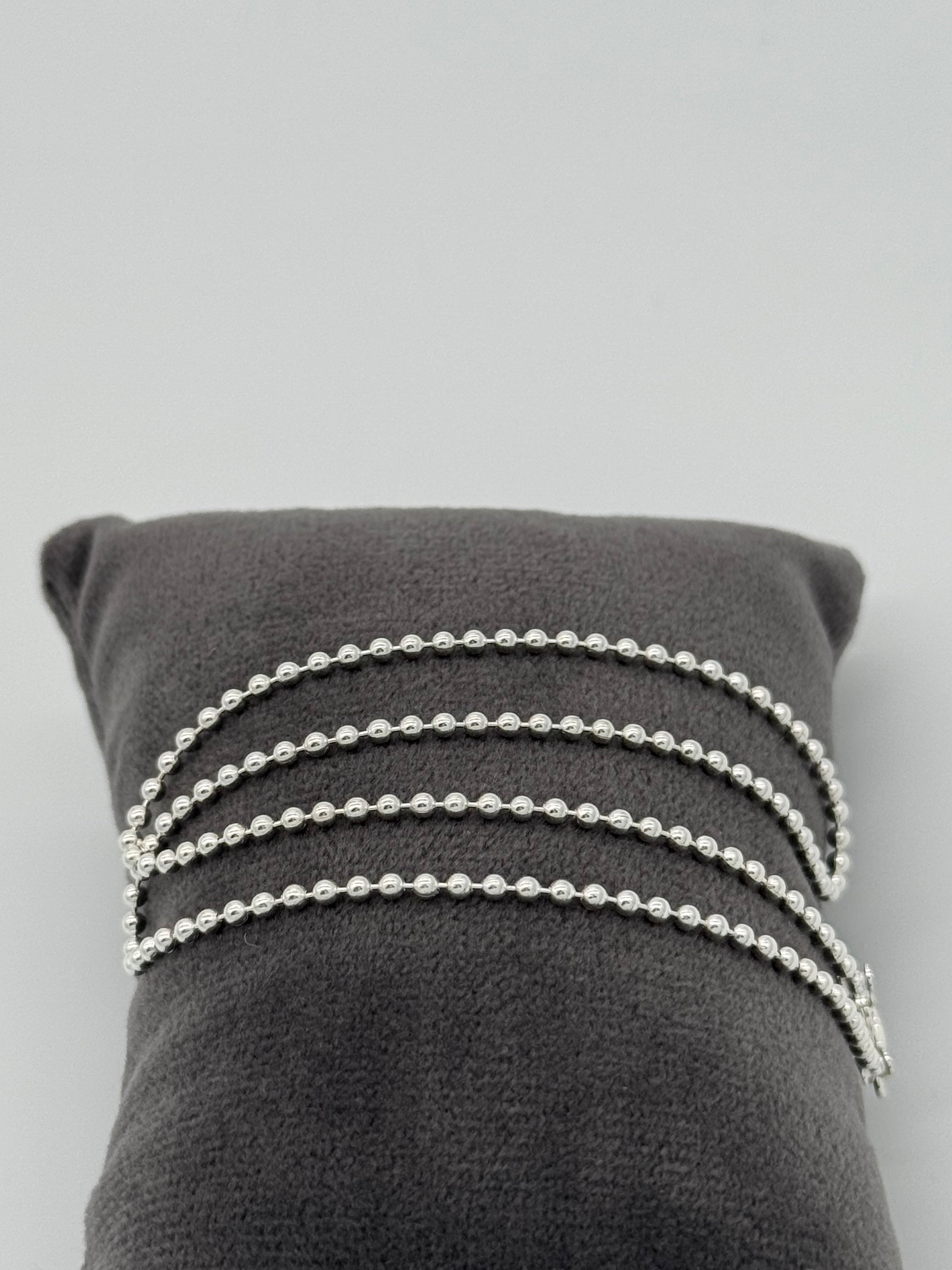 Kugelkette Silber 925 - verspielt