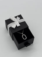 Collier Silber 925 - Eleganz 22 Steine