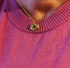 Goldener Donut | Silber 925