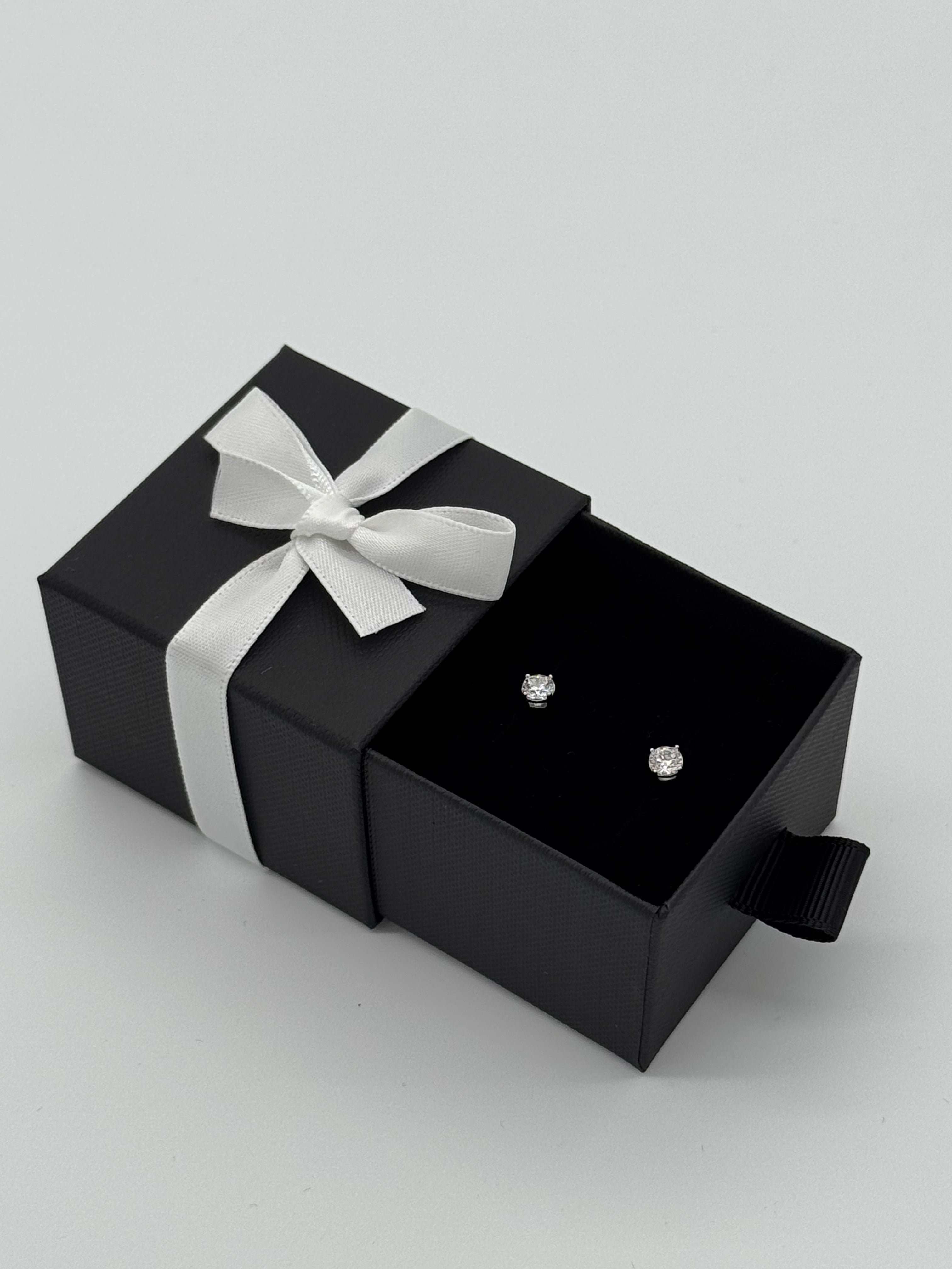 Ohrstecker Silber 925 - Eleganz 4mm