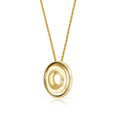 Vergoldetes Circle Collier aus 925 Silber ✨