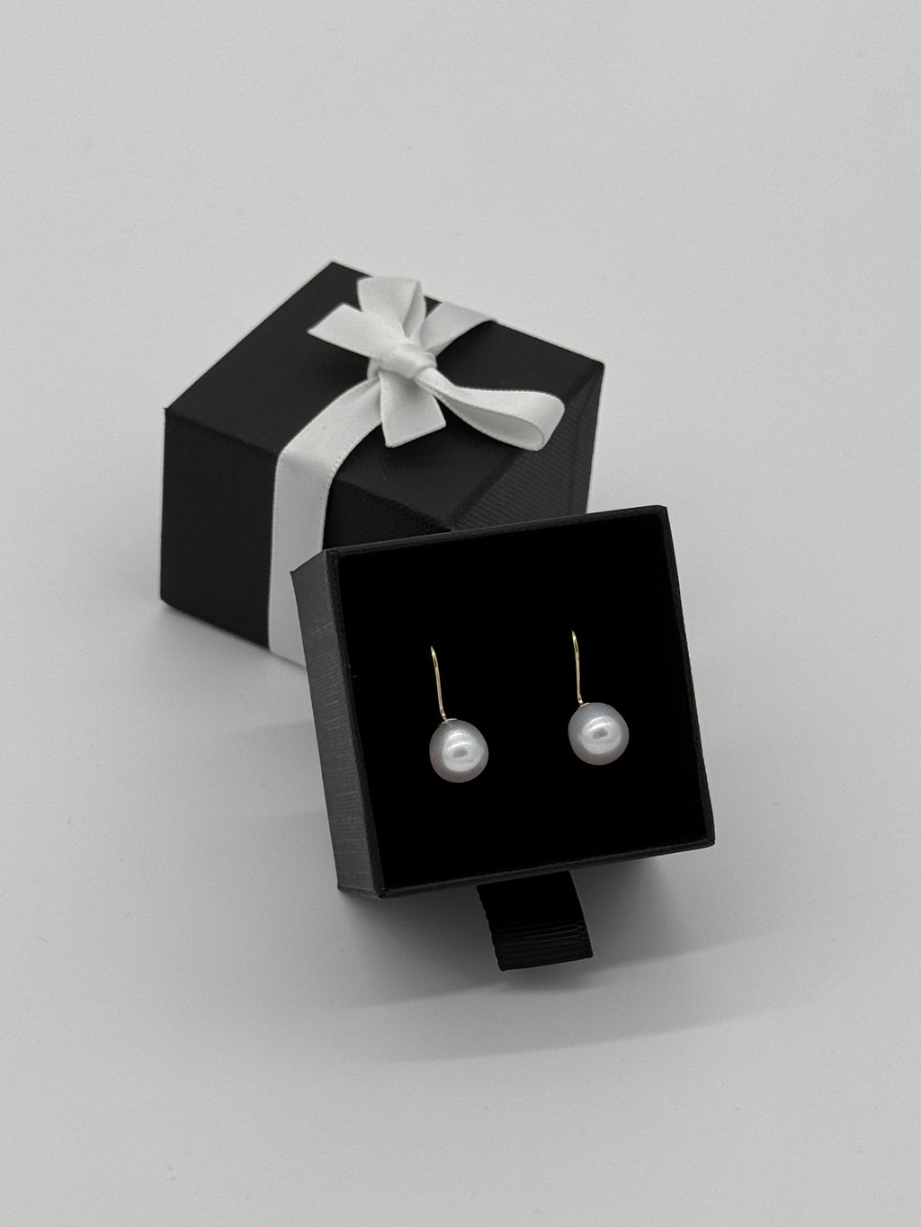 Ohrhänger mit Perle | Silber vergoldet