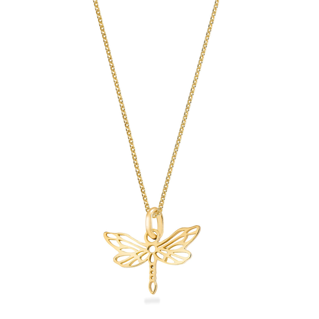 Goldene Libelle | Silber 925